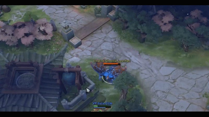 Dota 2 Player Gets Put In Cliff Timeout By Enemy Team