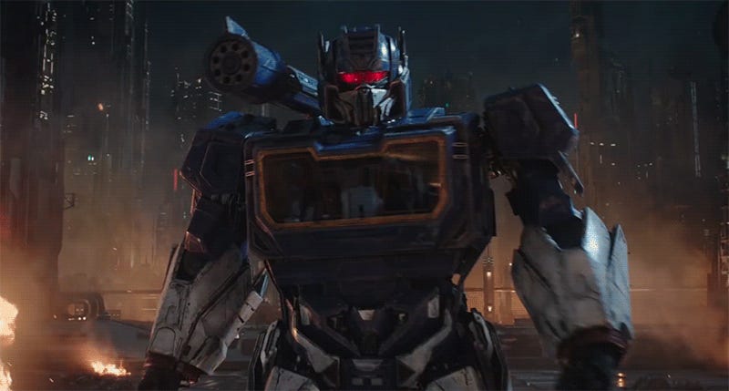 transformers live action movies