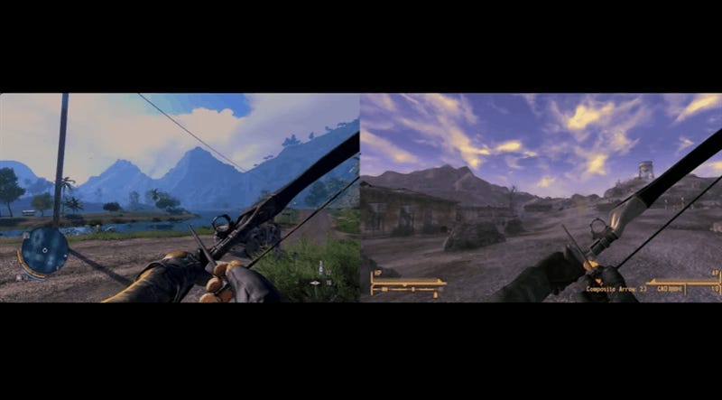 player has spent a year modding perfect bow and arrow into fallout new vegas kotaku