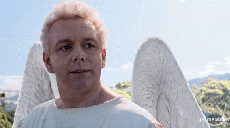 Good Omens Aziraphale And Crowley Have A Very Nice Thing Going