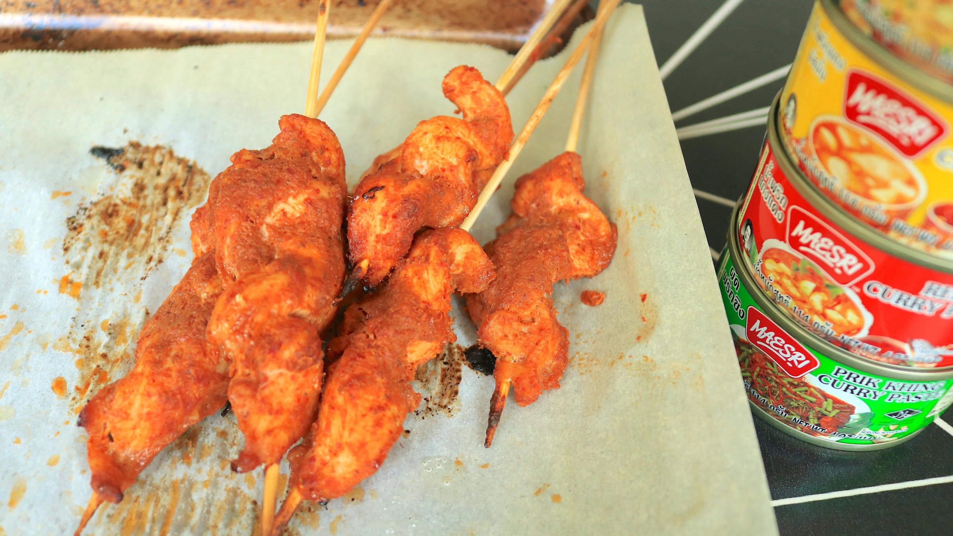 The Easiest Thai Chicken Skewers Ever The Easiest Thai Chicken Skewers Ever