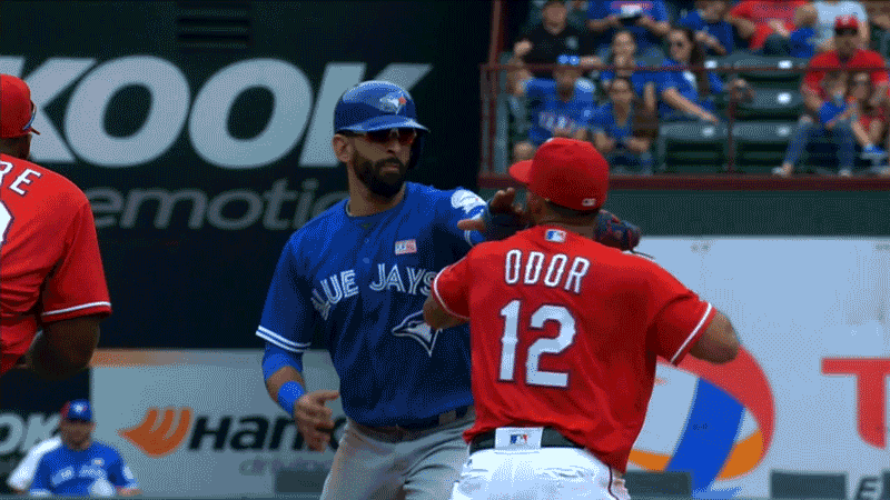 Rougned Odor pulls off the smooth ninja slide into 2nd : r/baseball