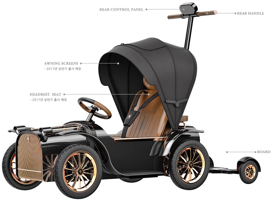 stroller that looks like a car