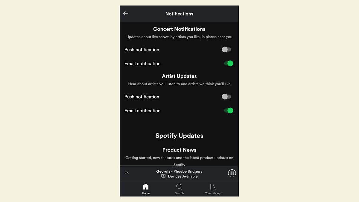 how to see spotify only you story