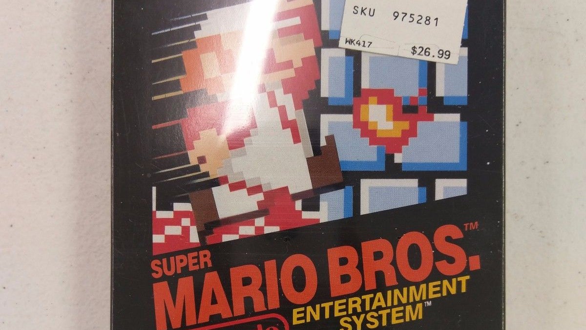 copia sellada super mario bros