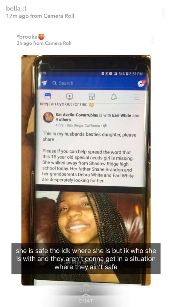Missing Teen With Special Needs in Las Vegas: Have You Seen Selina ...