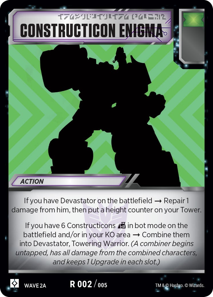 Transformers News: New Starscream Card Revealed For Official Transformers Trading Card Game And In-depth Analysis