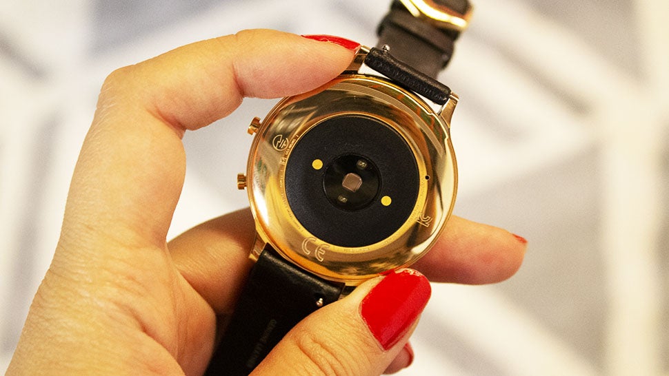 fossil watch with heart rate monitor