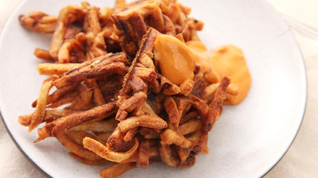 Turn Old French Fries into Delicious Waffle Fries