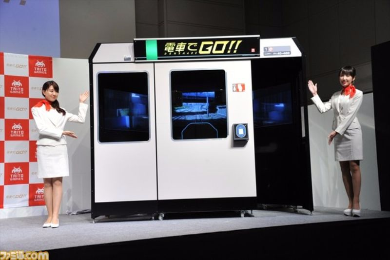 Japanese Train Simulator Arcade Cabinet For Densha De Go H Ard