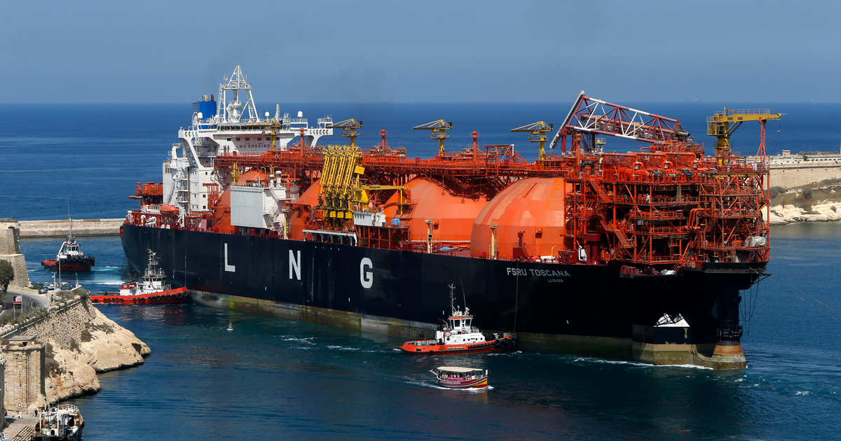 Europe is counting on floating gas terminals to get through the winter