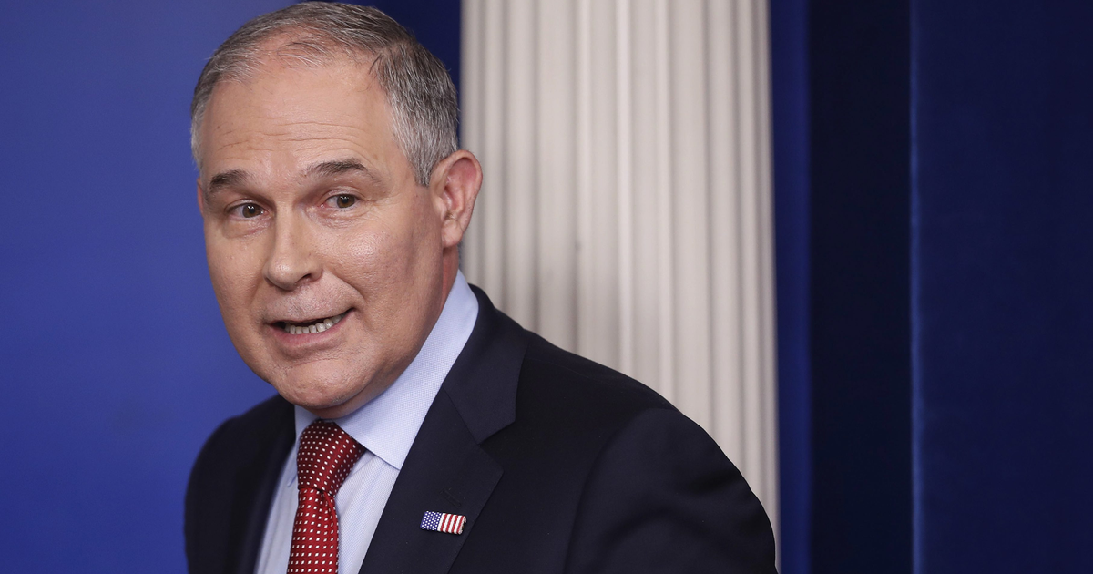 EPA chief Scott Pruitt quietly launched a program to formally challenge ...