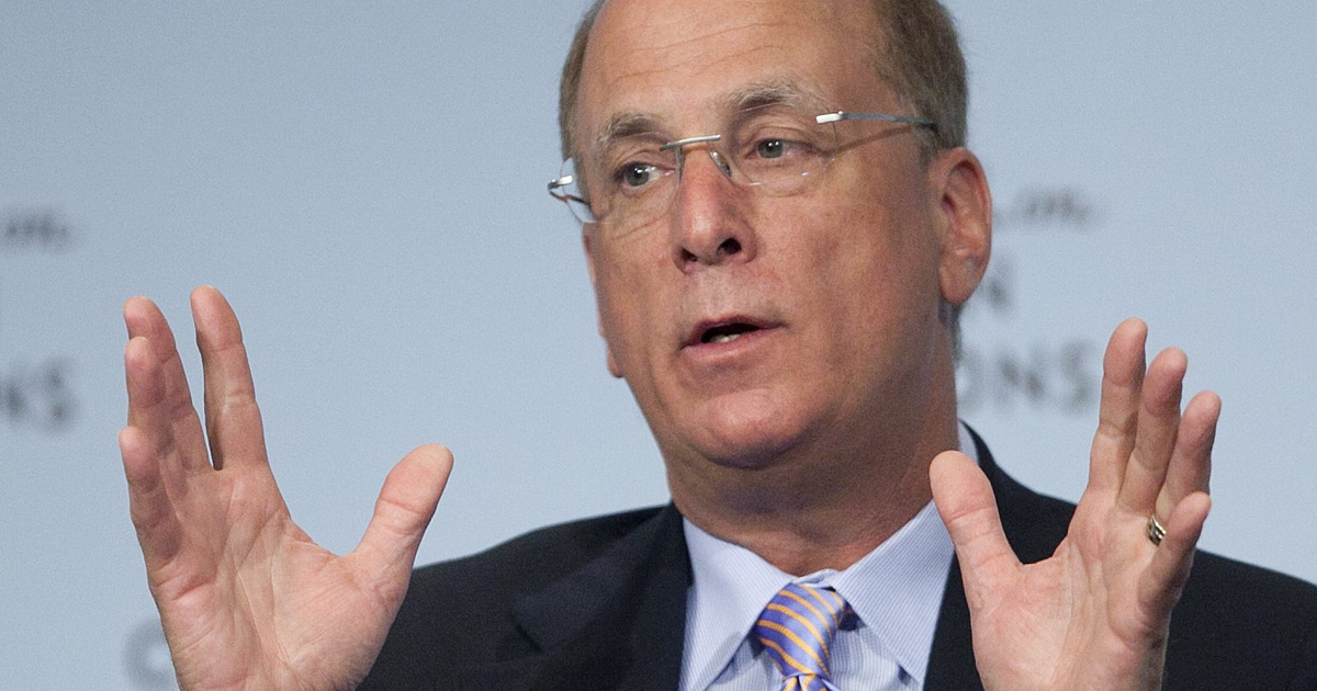 Larry Fink's letter to CEOs is about more than "social initiatives