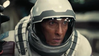 Matthew McConaughey in Interstellar