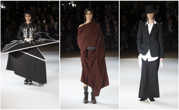 yohji yamamoto, paris fashion week, fashion, style, fall 2015, ready to wear,