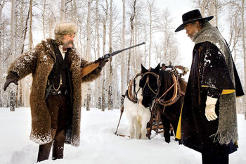 Kurt Russel and Samuel L. Jackson in &quot;The Hateful Eight&quot;