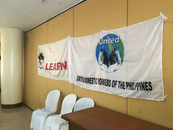 united domestic workers of the philippines workshop