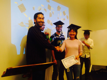 airbnb engineering bootcamp cap and gown