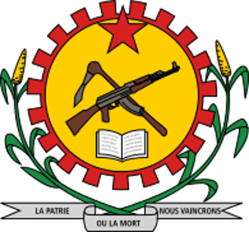 Coat of arms of Burkina Faso 1984-1991