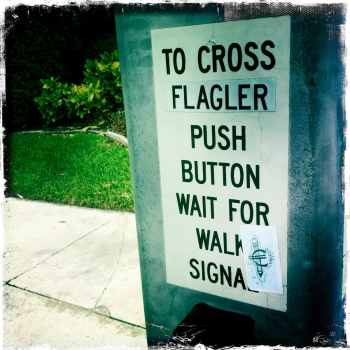 Sign post WPB.