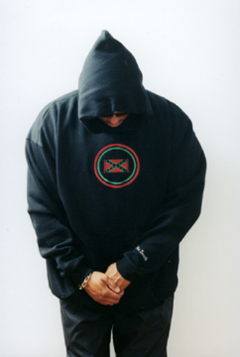 A hoodie featuring the NuSouth logo.