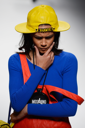 moschino, milan fashion week, fall 2015, model, runway, fashion, style, clothing