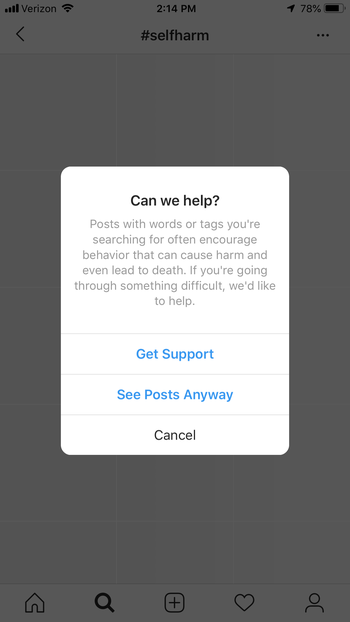 Instagram is banning graphic images of self-harm — Quartz