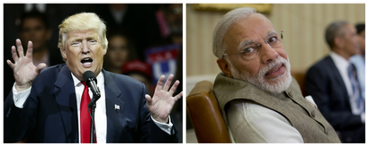 Donald Trump-Narendra Modi-Nationalism-India-US
