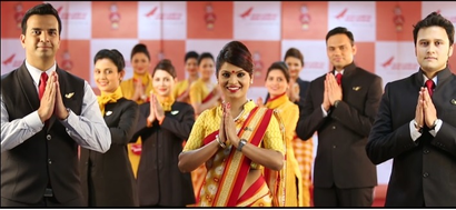 Air India-New uniform-Trousers-Airhostess
