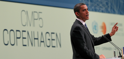 Barack Obama in Copenhagen