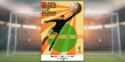 Russia's 2018 World Cup poster is laden with "great power" symbolism.