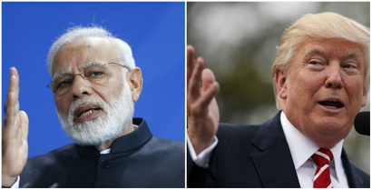 Modi-Trump-India-US-Washington-New Delhi