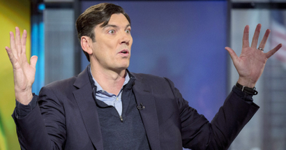Tim Armstrong, Chairman and CEO of AOL Inc., speaks during an interview with Fox Business Channel in New York December 3, 2014.