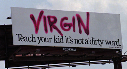 abstinence-only billboard