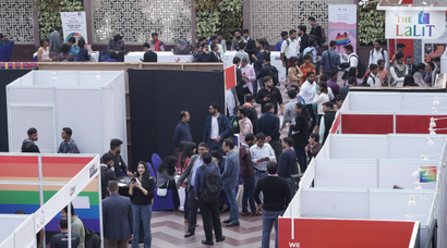 The RISE job fair in Delhi in February 2020.