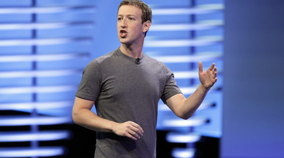 Facebook CEO Mark Zuckerberg delivers the keynote address at the F8 Facebook Developer Conference in San Francisco. Zuckerberg and his wife Priscilla Chan are dropping lawsuits seeking to buy out Native Hawaiians who own small parcels of land within their 700-acre Kauai estate.