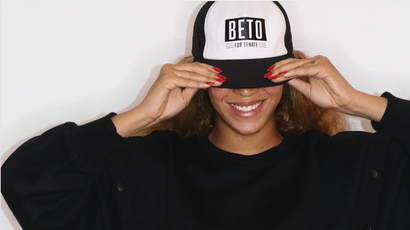 Beyoncé endorsed Beto O’Rourke on Instagram in the 2018 midterm elections.