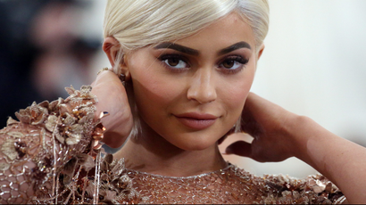 Kylie Jenner at the Met Gala in 2017