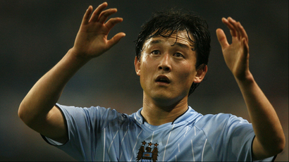 Chinese player Sun Jihai at Manchester City