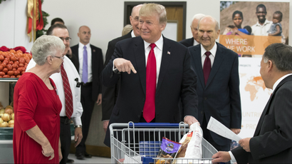Donald Trump wants to recast food stamps.