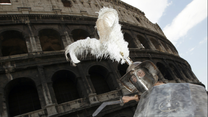 Gladiator in Rome