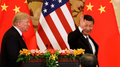 US President Donald Trump and Chinese president Xi Jinping