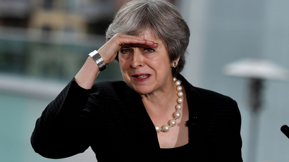 British prime minister Theresa May
