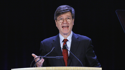 Columbia University professor Jeffrey Sachs