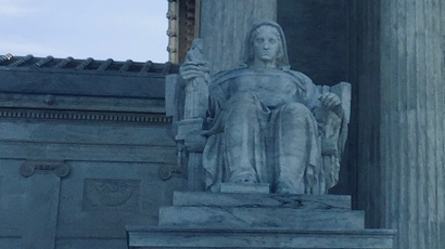Lady Justice at the US Supreme Court.