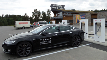 Tesla Norway charging station