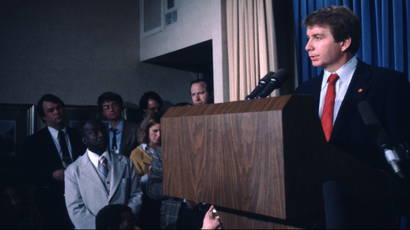 White House Press Secretary Larry Speakes Answers Questions Following Attempt On Reagan's Life