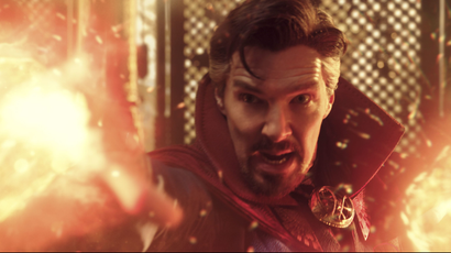 Benedict Cumberbatch as Doctor Strange in "Doctor Strange in the Multiverse of Madness"