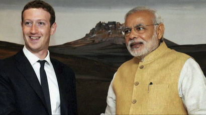 Modi-Zuckerberg-Silicon Valley