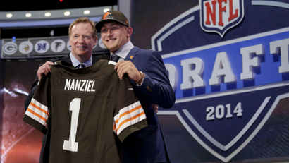 NFL Draft Football Johnny Manziel 2014